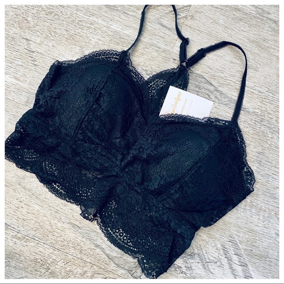 BLACK LACE BRALLETTE - Picture 5 of 5